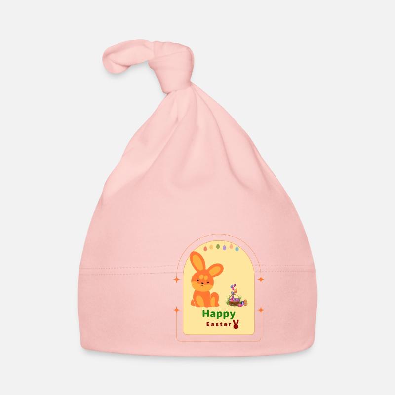 Happy Easter Easter for Easter as a gift, sweet Organic Baby Cap