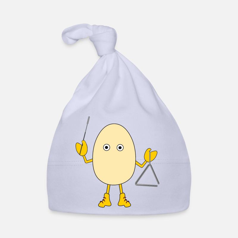 Triangle Egghead Bonnet bio Bébé