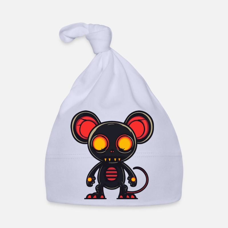 Mouse Halloween Animal Organic Baby Cap