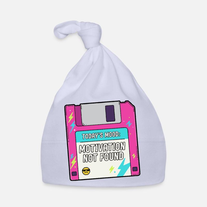 Auf der Diskette fehlt die Motivation Baby Bio-Mütze