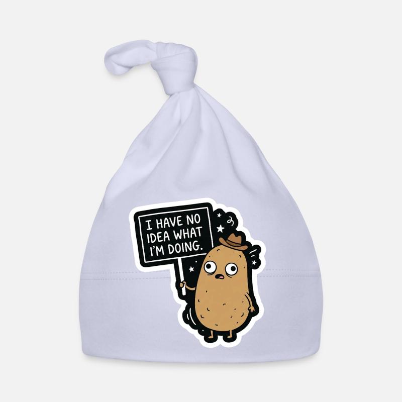 Je n’ai aucune idée de ce que je fais – Kar confus Bonnet bio Bébé