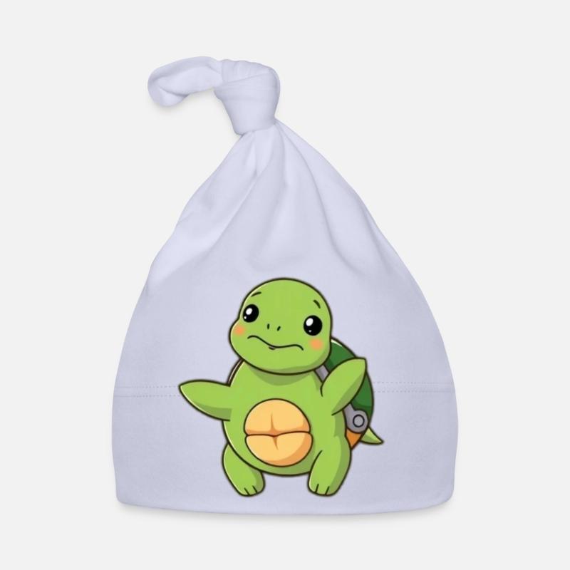 Turtle Turtles Organic Baby Cap