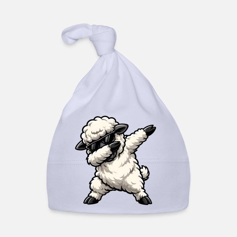 Dabbing Sheep Organic Baby Cap
