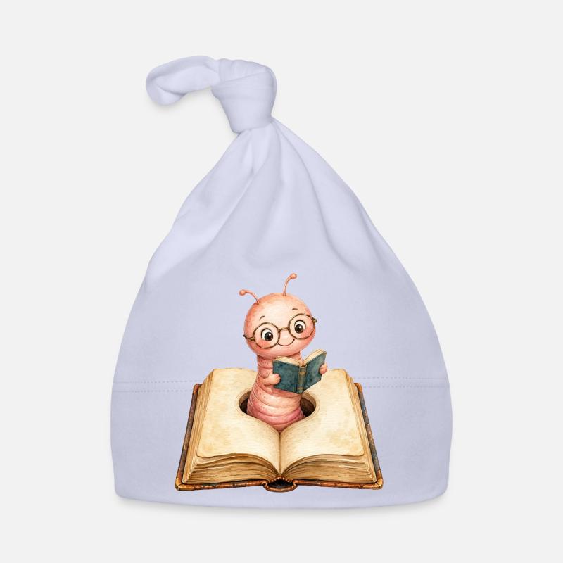 Bookworm Organic Baby Cap