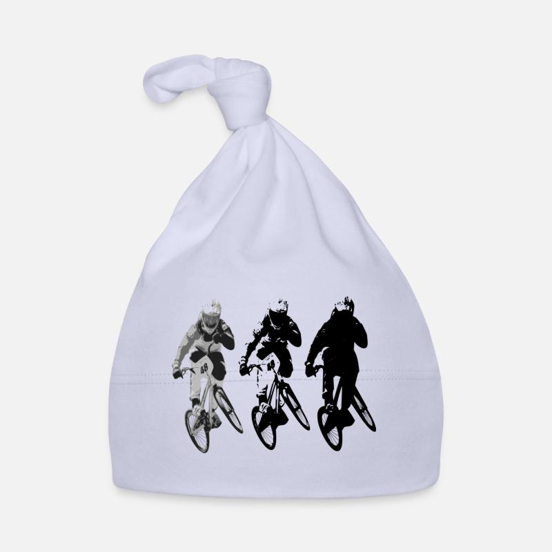 Bmx - Bonnet bio Bébé - ciel
