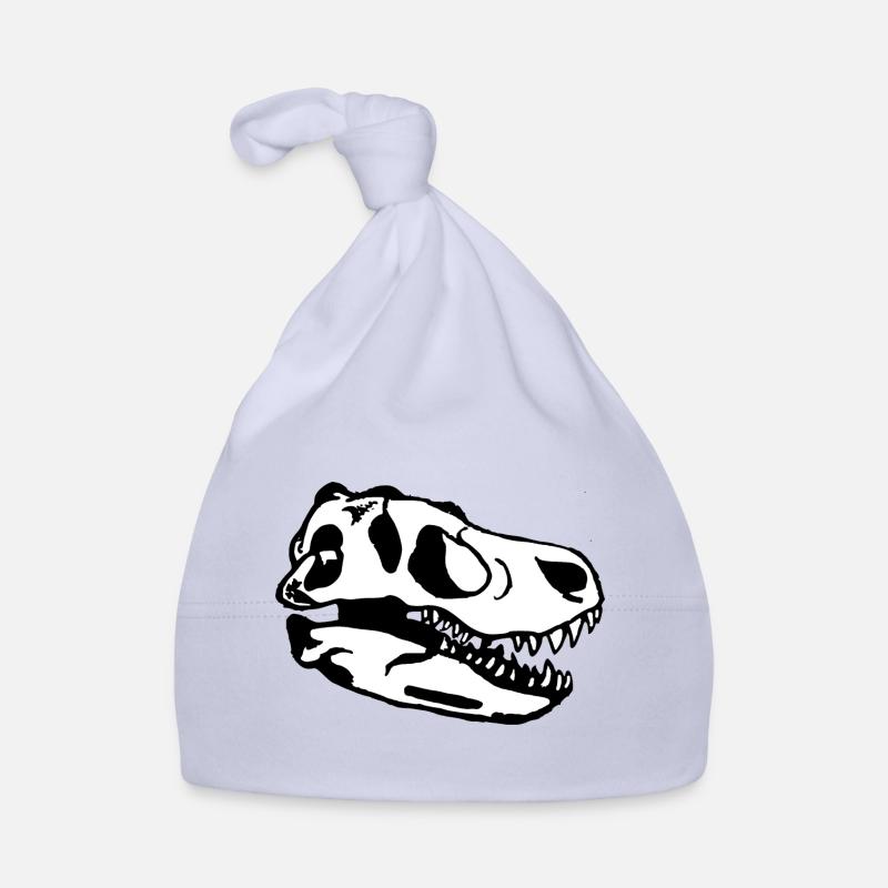 Dino's head Organic Baby Cap