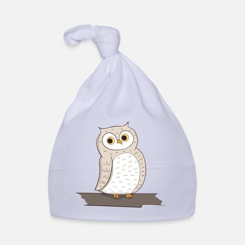 Vogel Eule Baby Bio-Mütze