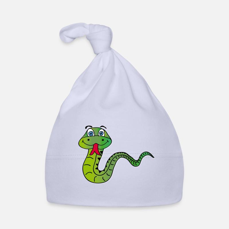 snake Organic Baby Cap