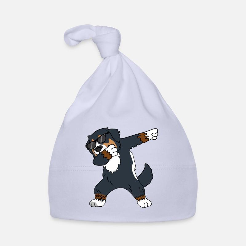 Bernese Berner Sennenhund Dabbing Dansant Drôle Bonnet bio Bébé