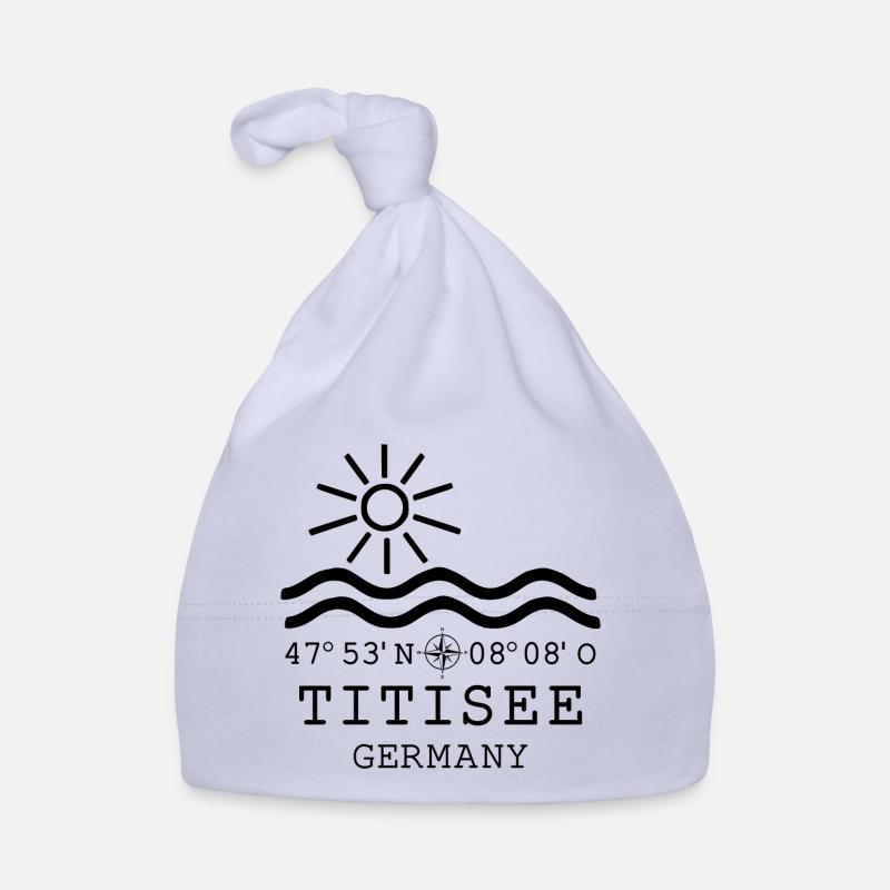 Titisee Neustadt Black Forest coordinates Organic Baby Cap