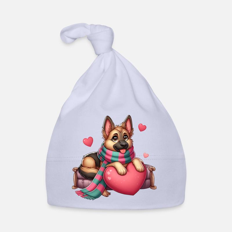 German Shepherd Organic Baby Cap