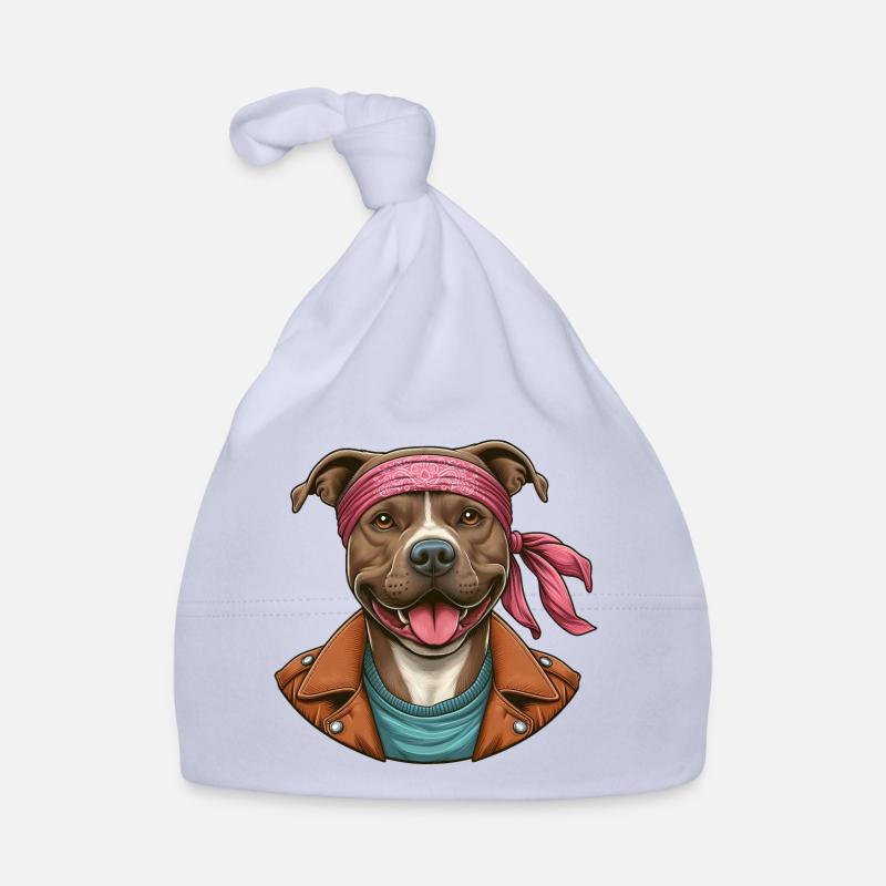 Maître de karaté Pitbull Bonnet bio Bébé