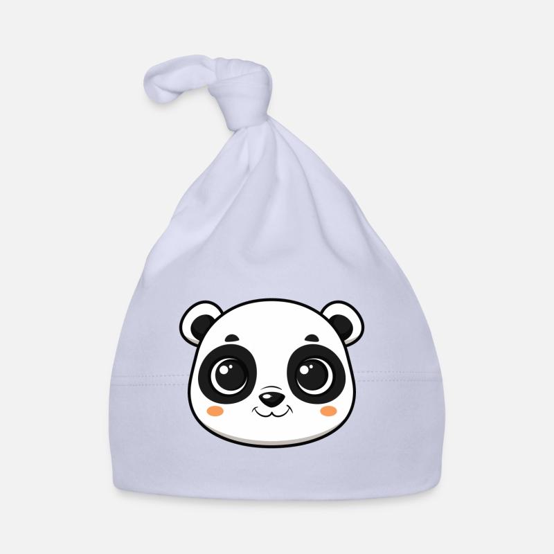 Tête de panda mignon Bonnet bio Bébé