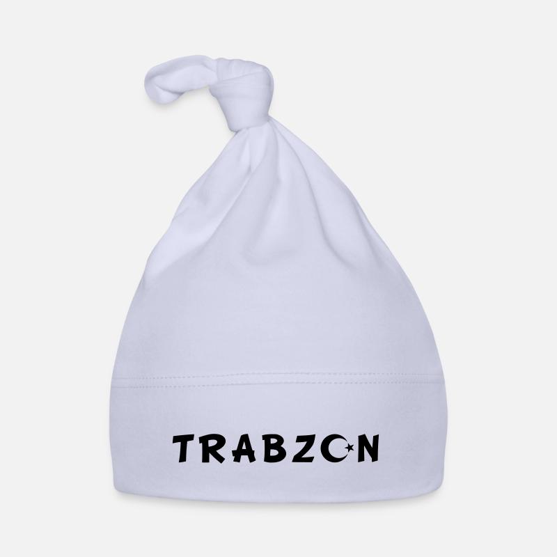 Drapeau Trabzon Turquie - Bonnet bio Bébé - ciel