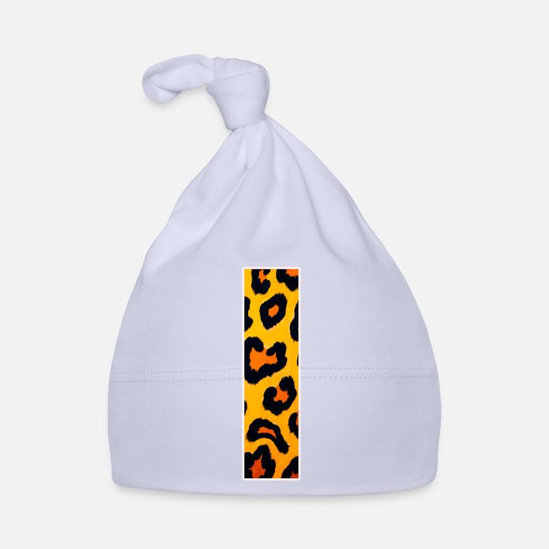 Motif de brillance léopard Bonnet bio Bébé