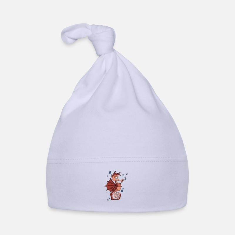 Seepferdchen Baby Bio-Mütze