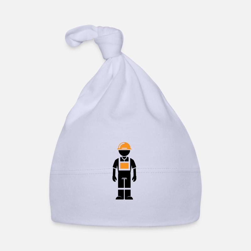 Construction worker Organic Baby Cap