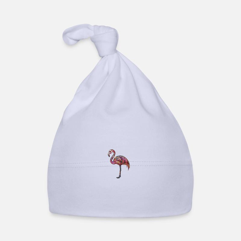 Flamingo Bunt Baby Bio-Mütze