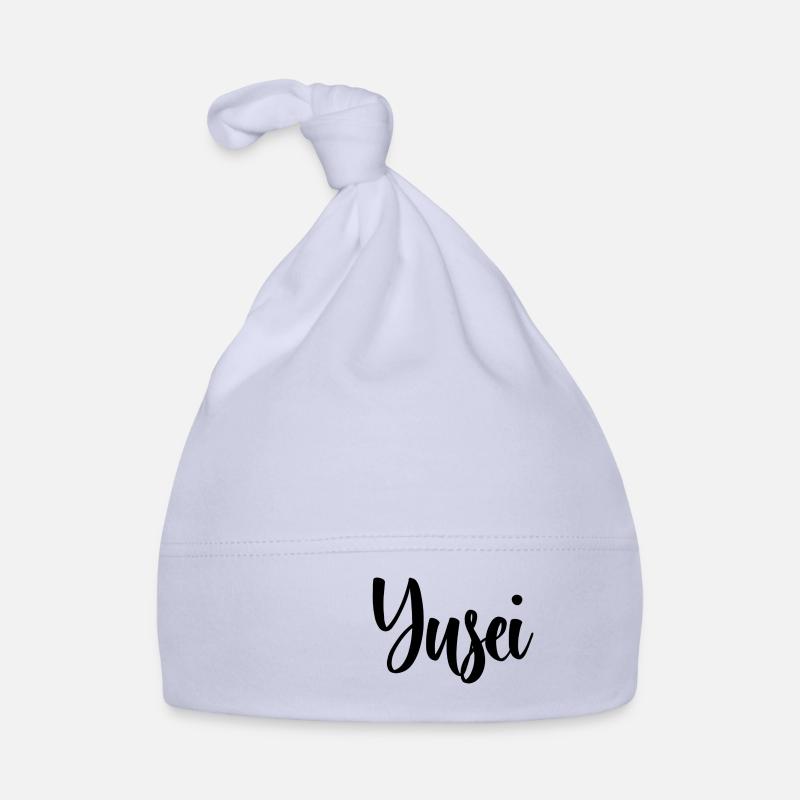 First name Yusei Organic Baby Cap