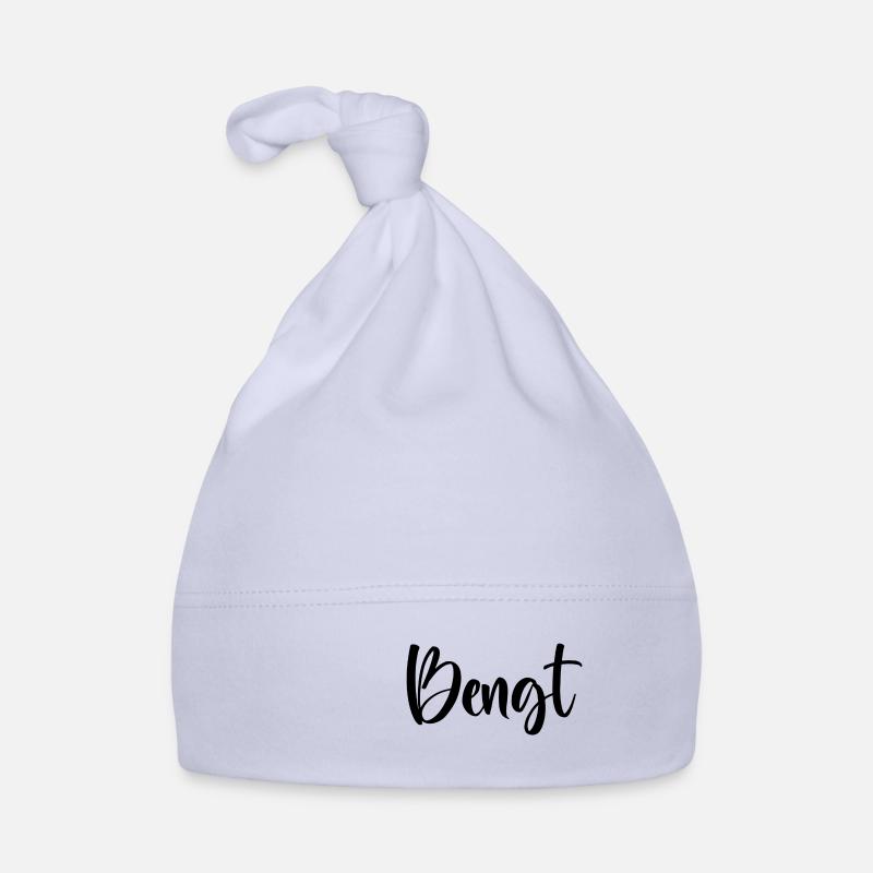 First name Bengt Organic Baby Cap