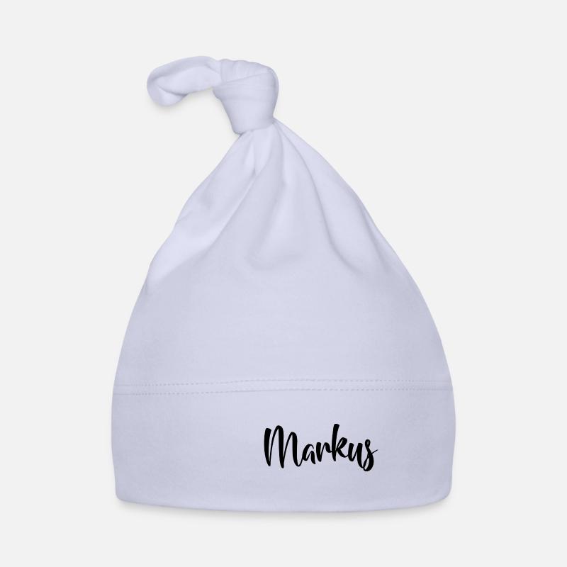 First name Markus Organic Baby Cap