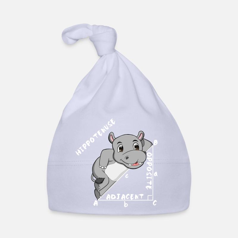 Hippotenuse Cool Fun Shirt Pythagore Math Lovers Bonnet bio Bébé