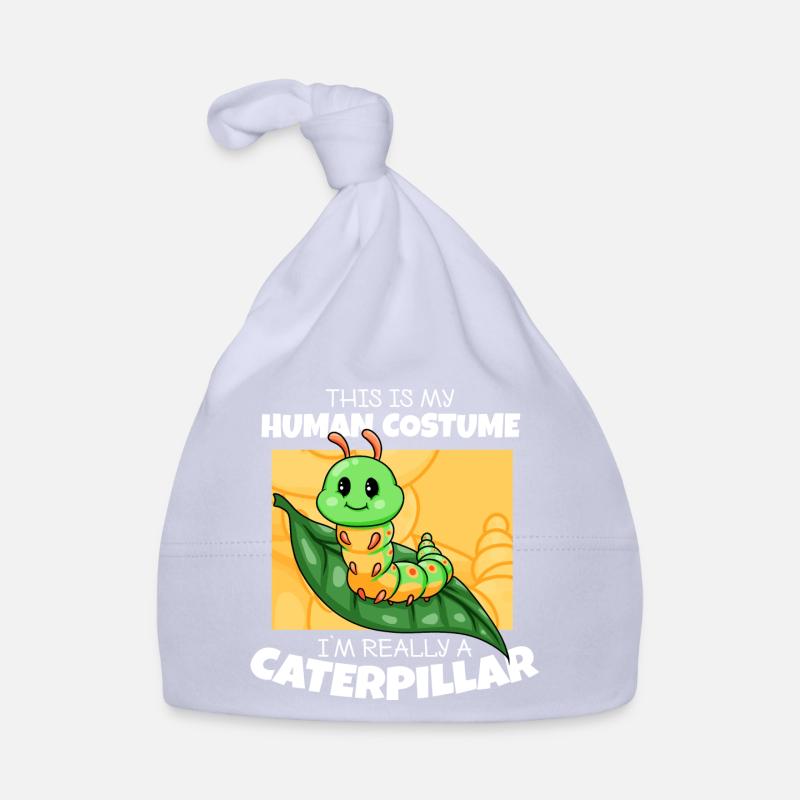 Caterpillar Organic Baby Cap