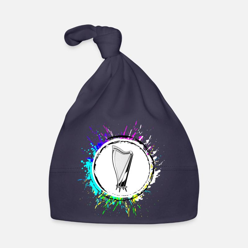 Symbole de la harpe Bonnet bio Bébé