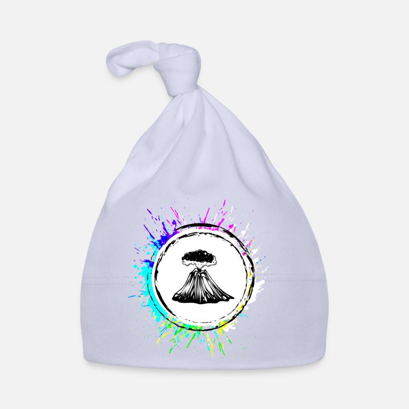 Icône de volcan Bonnet bio Bébé