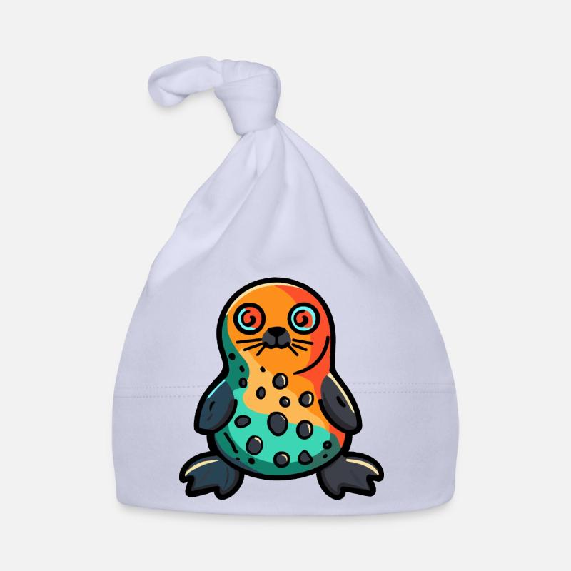 Robbe Tier Halloween Tier Baby Bio-Mütze