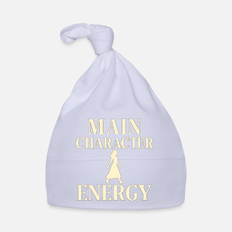 Main Character Energy Silhouette Baby Bio-Mütze