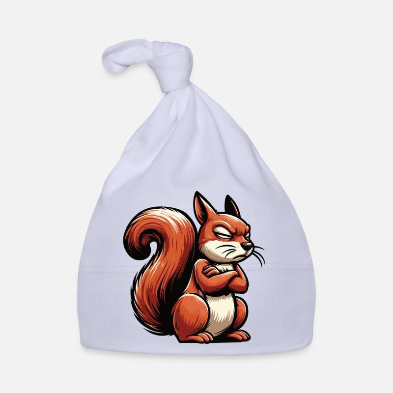 Squirrel Squirrel Squirrel Lover Rodent Organic Baby Cap