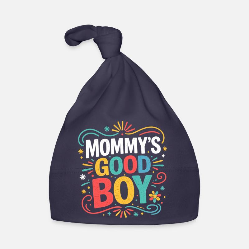 Mommy's Good Boy - Mutter Söhnchen Guter Junge Baby Bio-Mütze