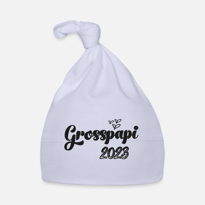Grosspapi 2023 Befördert zum Grosspapi Opa Schweiz Baby Bio-Mütze