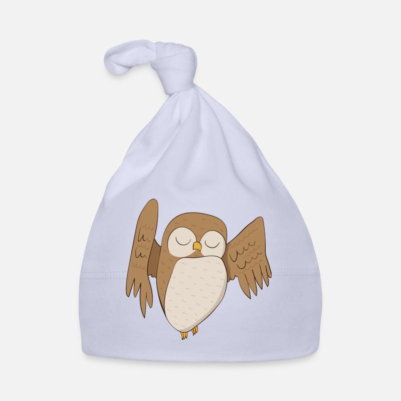 Uhu Eule Baby Bio-Mütze
