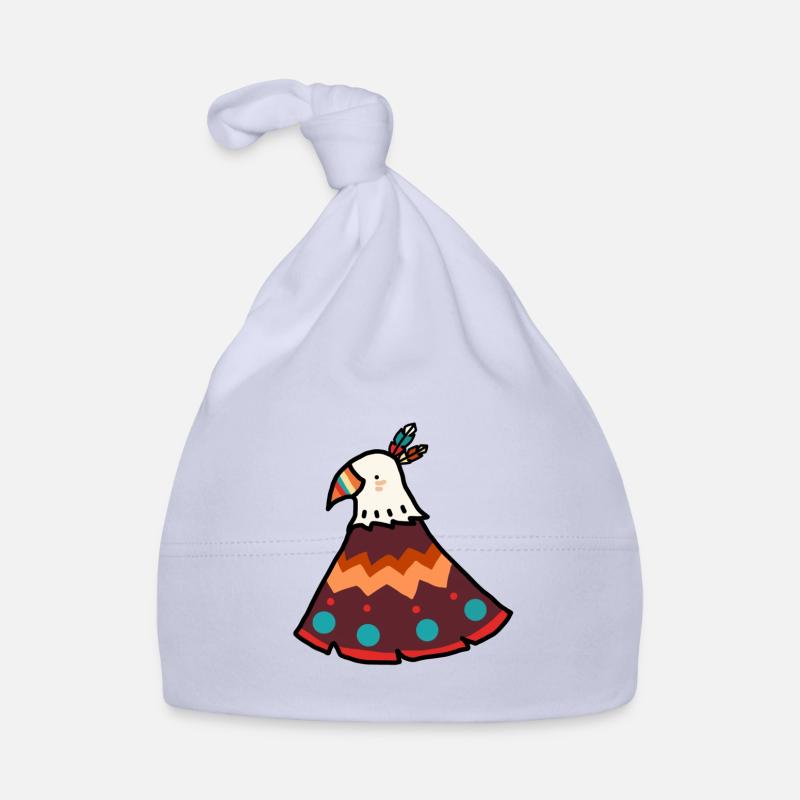 Indianer Vogel Baby Bio-Mütze