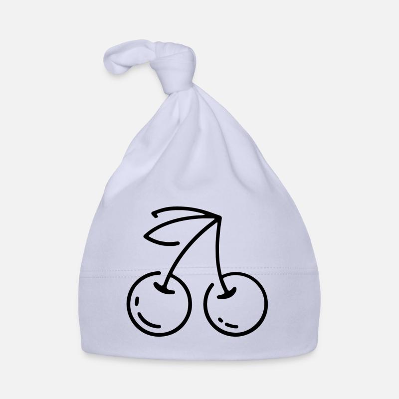 CHERRIES CHERRY FRUIT FRUIT TREE SOUR COUPLE RED Organic Baby Cap