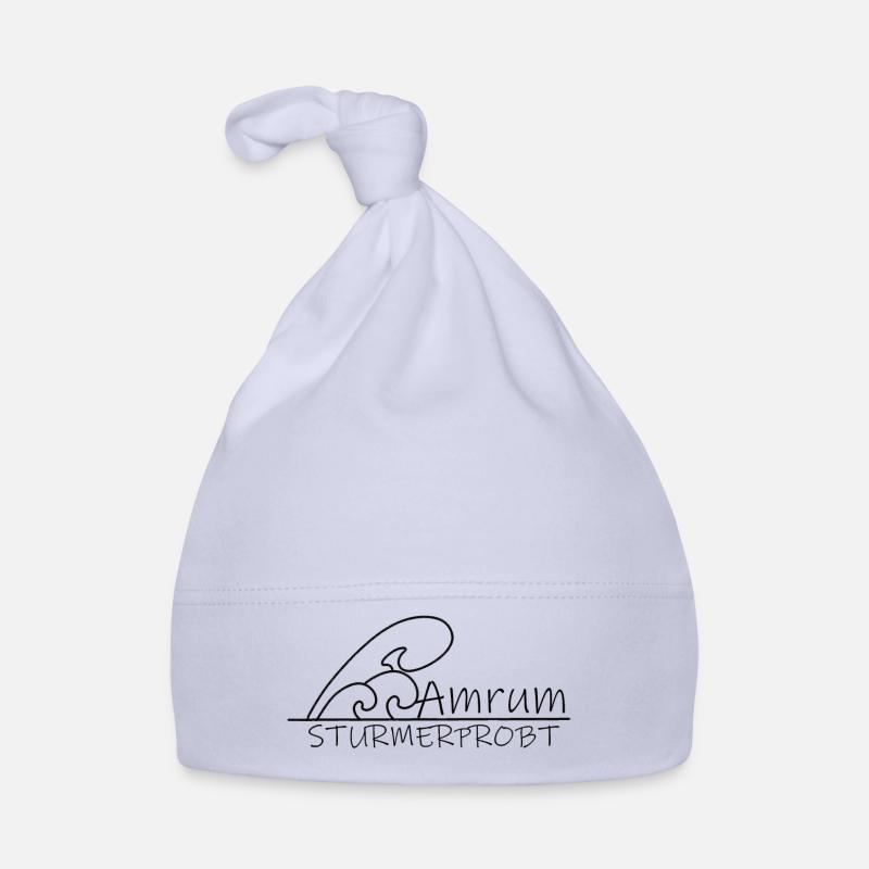 Amrum - Sturmerprobt, schwarz Baby Bio-Mütze