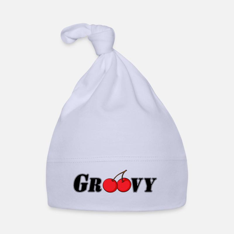 Rote kirsche Baby Bio-Mütze