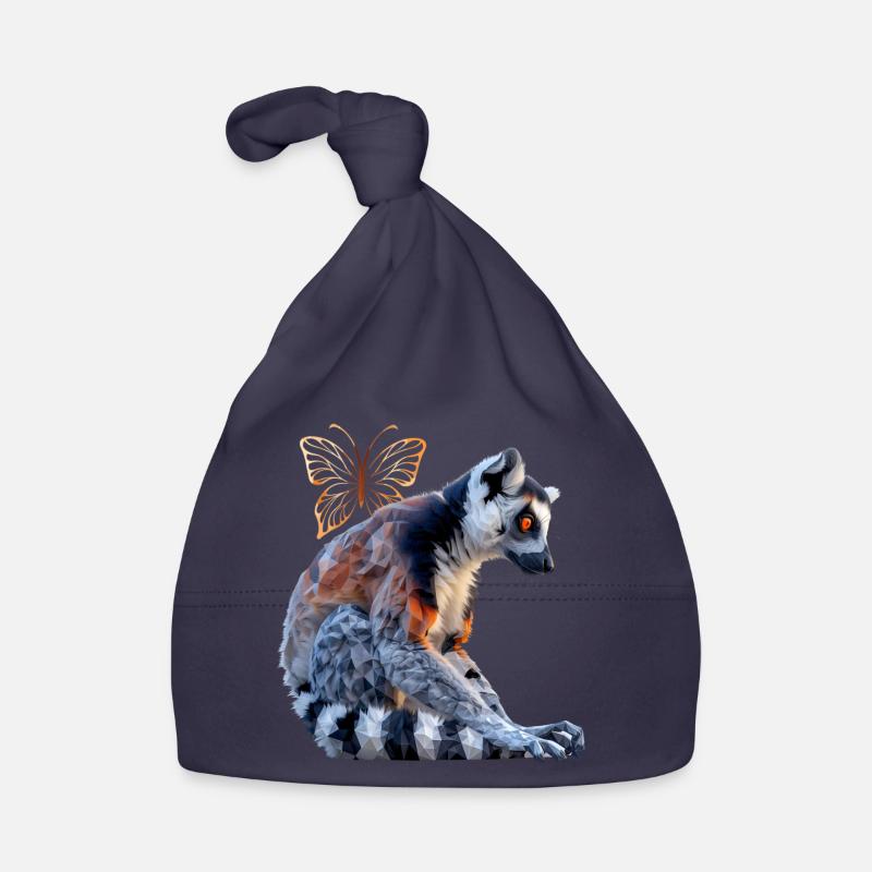 Lemurs Organic Baby Cap