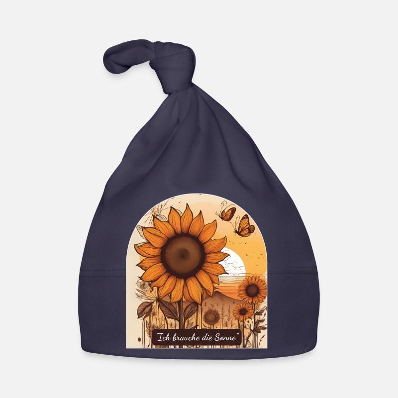 Sunshine for the soul Organic Baby Cap