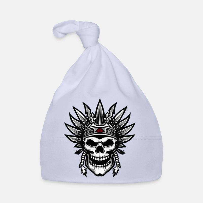Chef Apache Skull Indien Bonnet bio Bébé