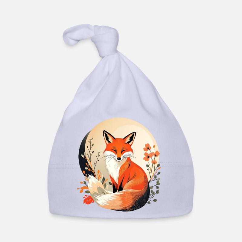 Boho Fox Organic Baby Cap