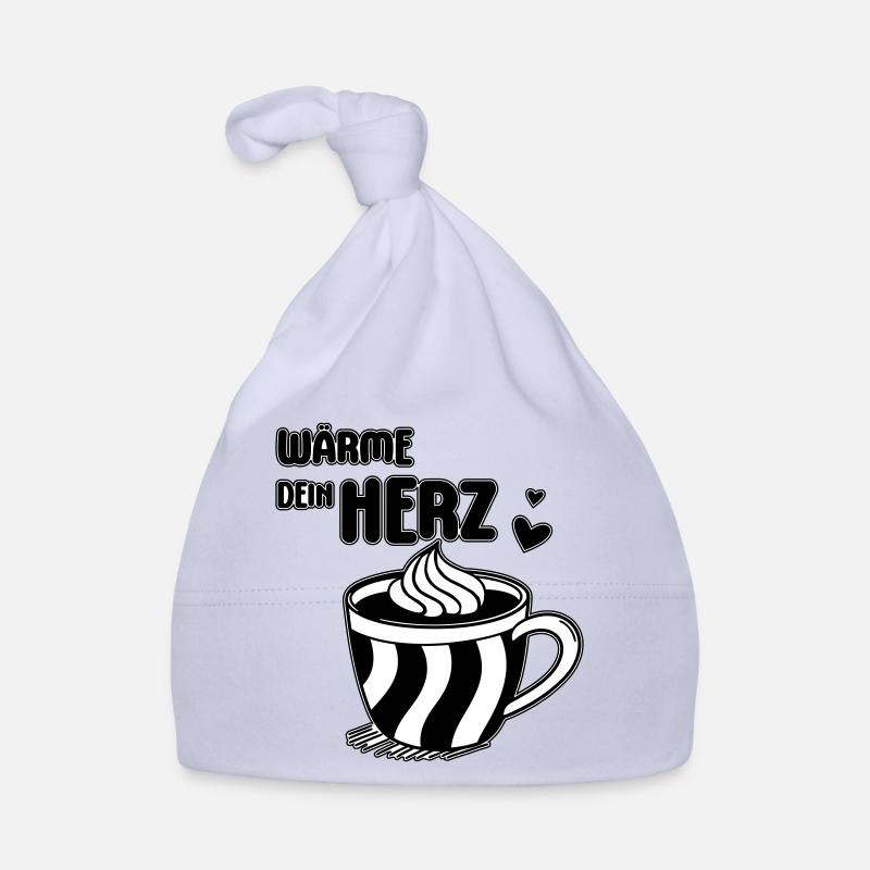 Warm Your Heart Coffee Mug Organic Baby Cap