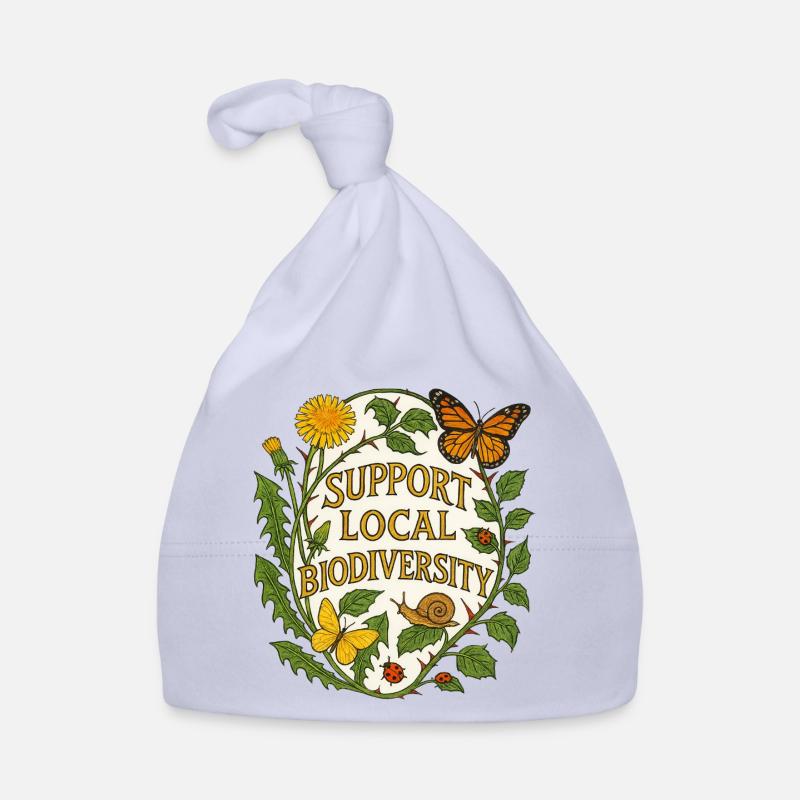 Support Local Biodiversity Organic Baby Cap