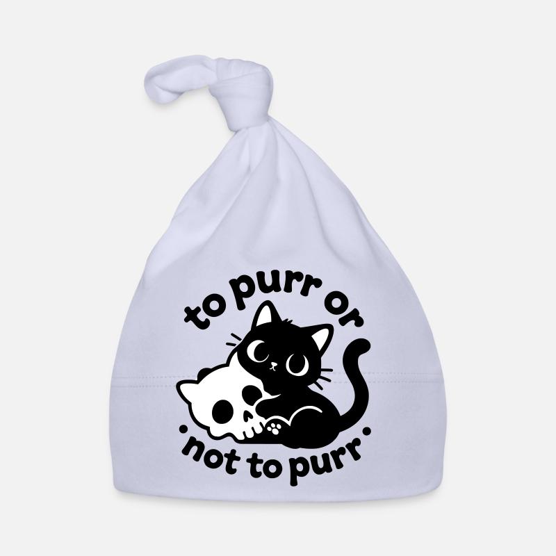 Ronronner ou ne pas ronronner | Diction du chat noir Bonnet bio Bébé