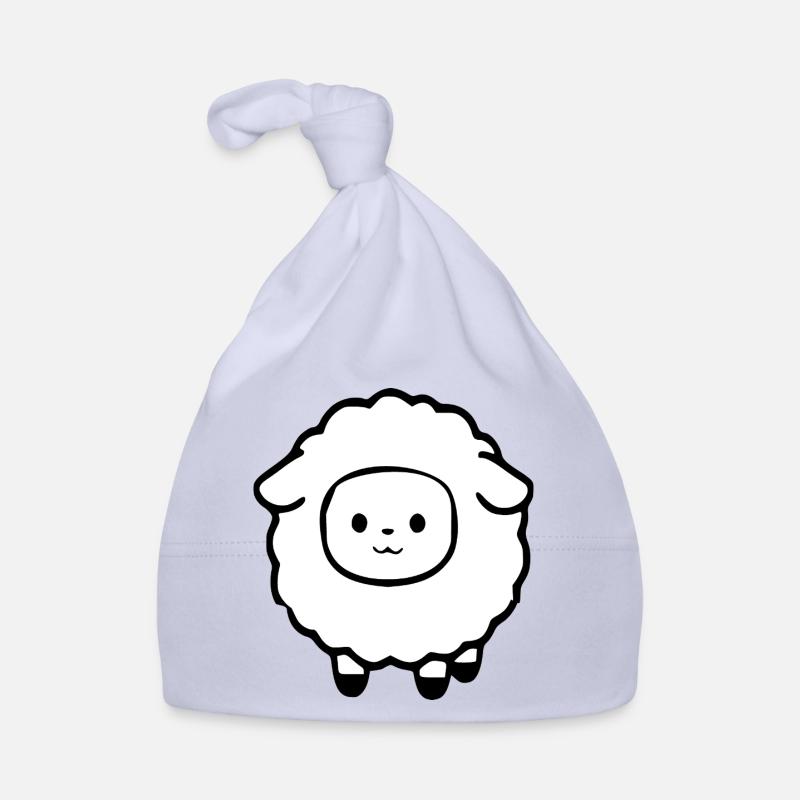 Schaf Schäfchen Lamm Baby Bio-Mütze