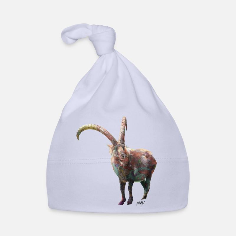 Steinbock Baby Bio-Mütze