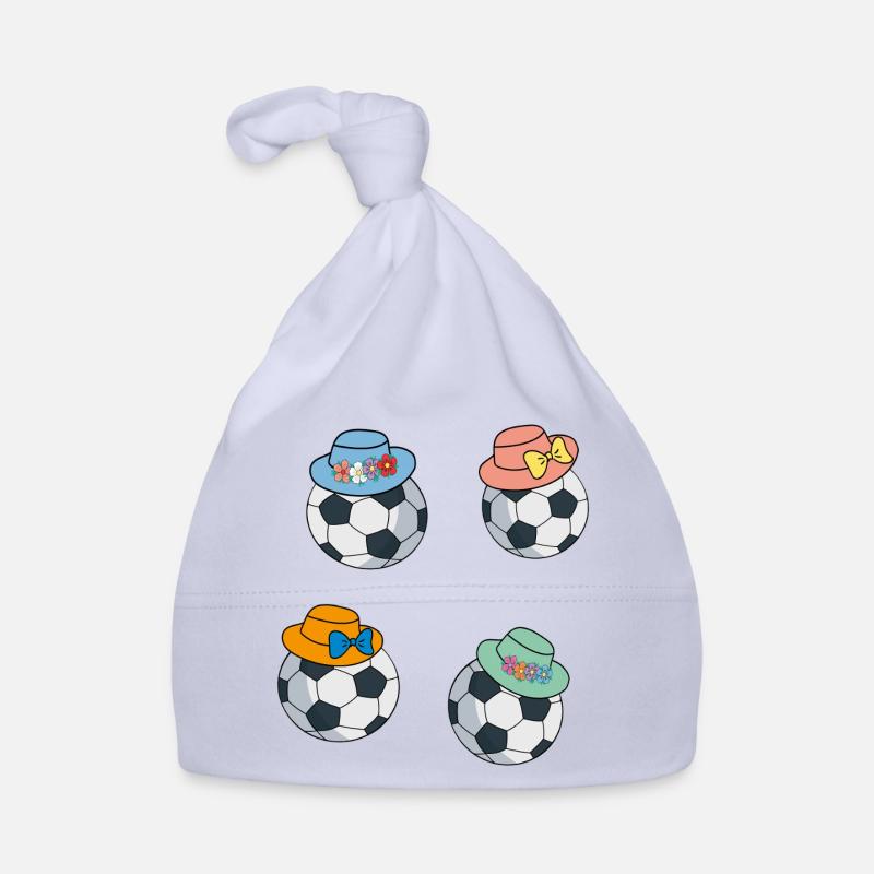 Fußbälle mit Hut Baby Bio-Mütze