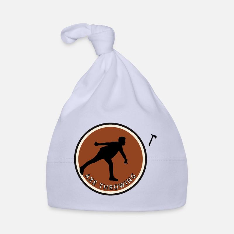 Double Axe Axe Throwing Organic Baby Cap
